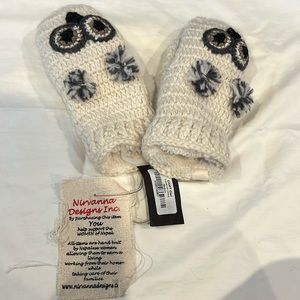 Children’s Wool Owl Mittens